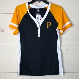 EUC Pittsburgh Pirates MLB V-Neck Top